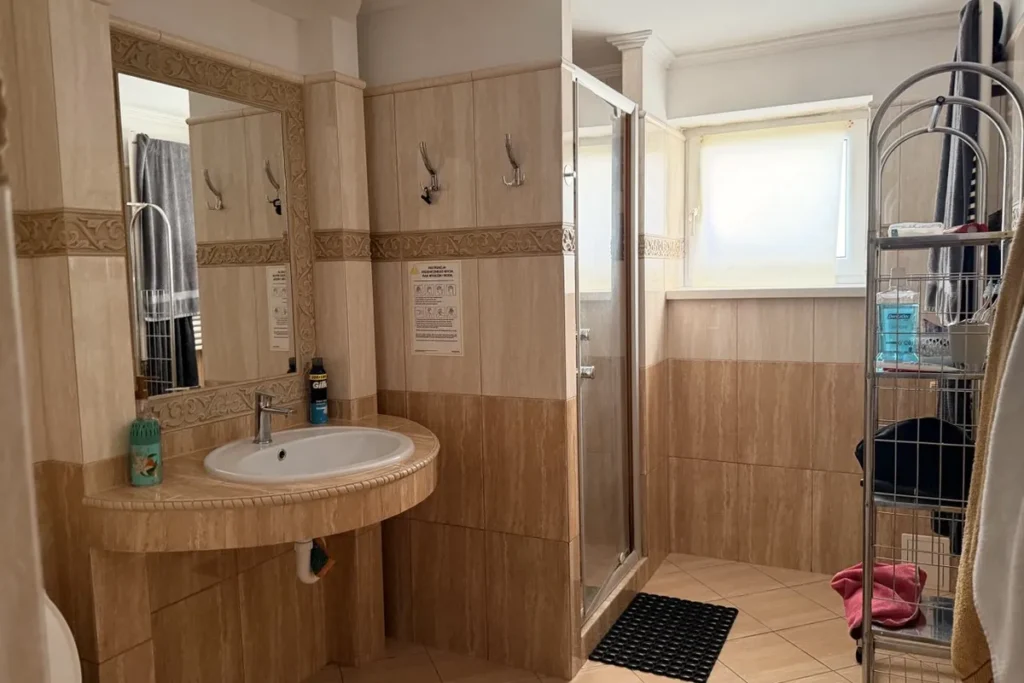 Ванная комната в реабилитационном центре «Ренессанс» в Польше