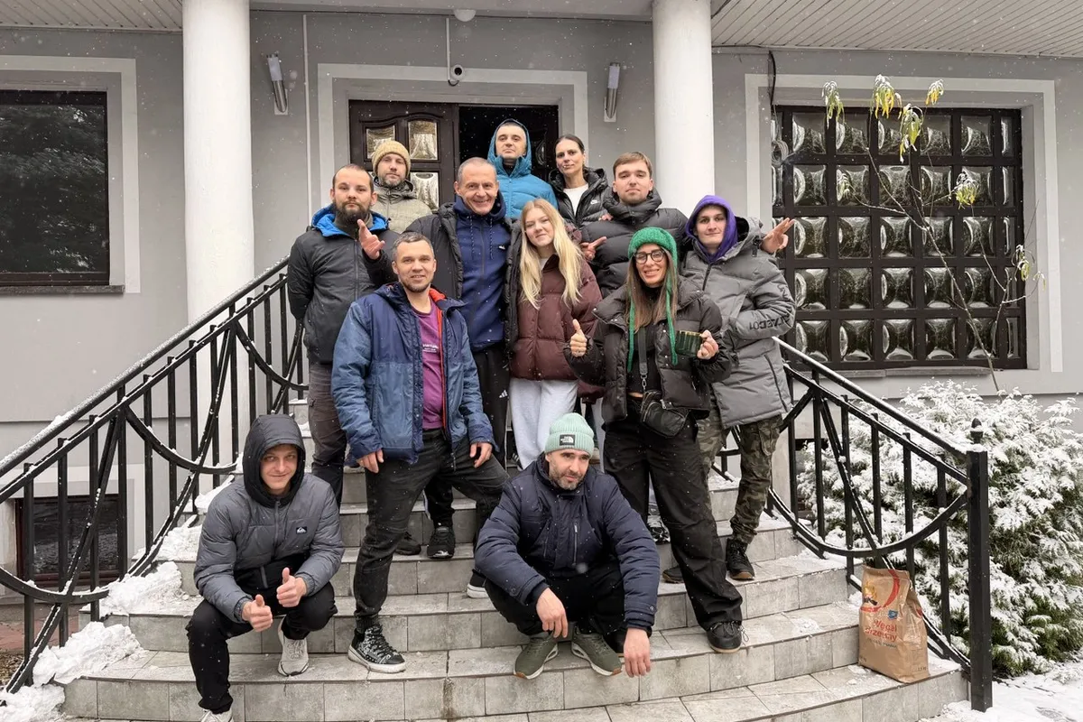The «Renaissance» rehabilitation centre team in Poland